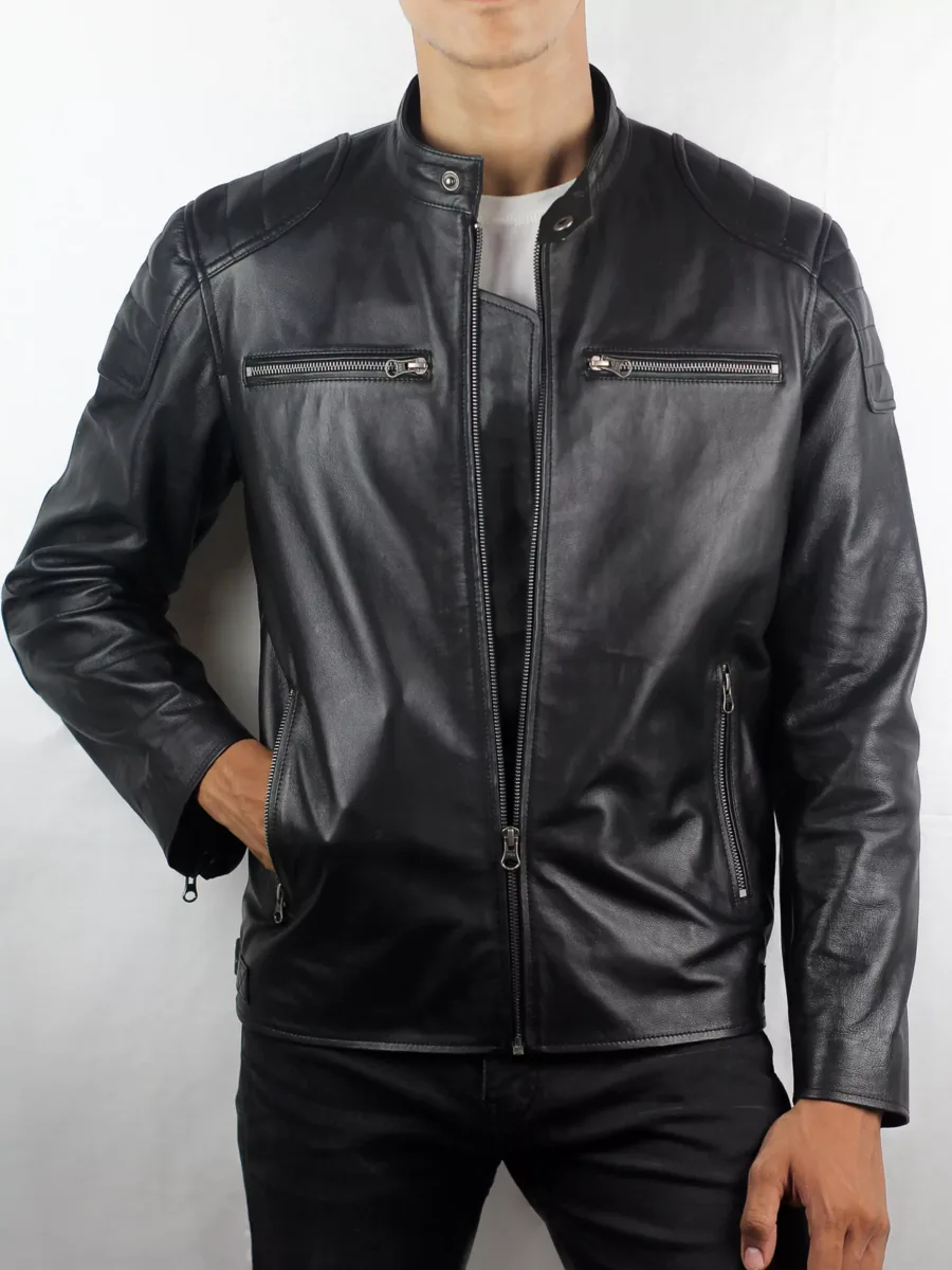 Fenric Men’s Snap Tab collar jacket