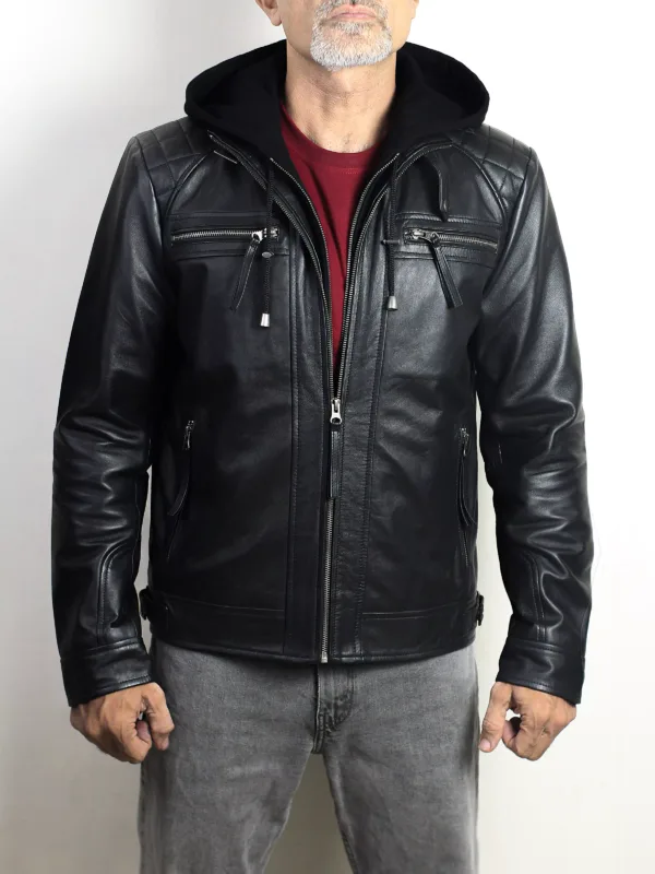 Men’s Stand-up Style Collar Jacket